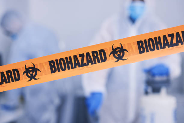 Professional Infectious Disease Decontamination technician working in Santa Clara, CA
